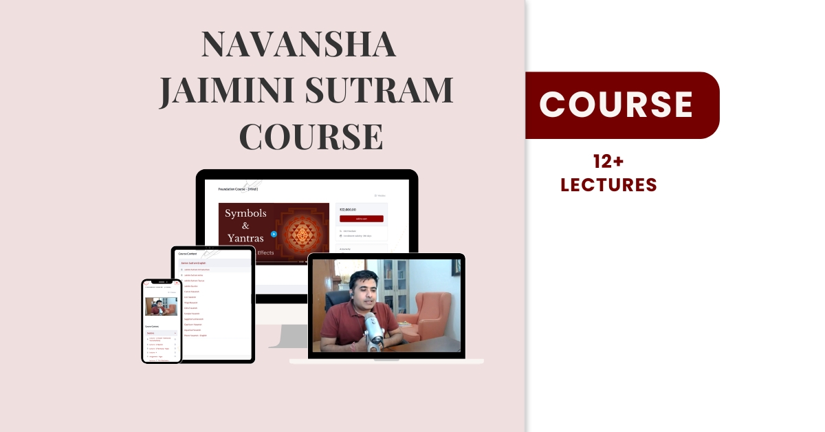 A Course on Navansha – Jaimini Sutram – English
