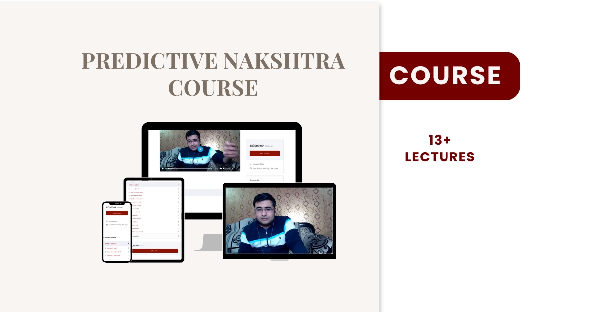 Predictive Nakshtra Course Hindi (Not For Sale)